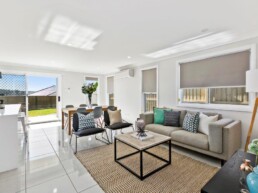 Integrated living dining Valley Homes style trends interiors architecture