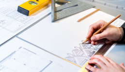 architect planning a townhouse terrace design Maitland Valley Homes