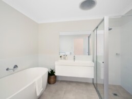 Valley Homes Bolwarra Heights Maitland Duplex Builder bathroom