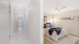 Valley Homes Bolwarra Heights Maitland Duplex Builder hallway