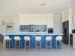 Acreage build Joseph House Valley Homes kitchen open plan