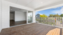 Valley Homes accessible house builder Stockton verandah