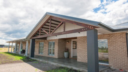 Valley Homes Acreage design builder Hunter Valley entry facade