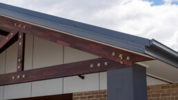 Valley Homes Acreage design builder Hunter Valley entry roofline
