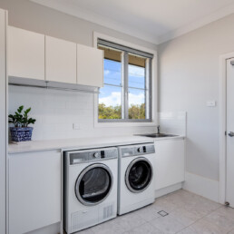 Valley Homes Newcastle Acreage builder laundry