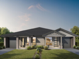 Konara duplex design Hunter Valley Newcastle homes investment builder