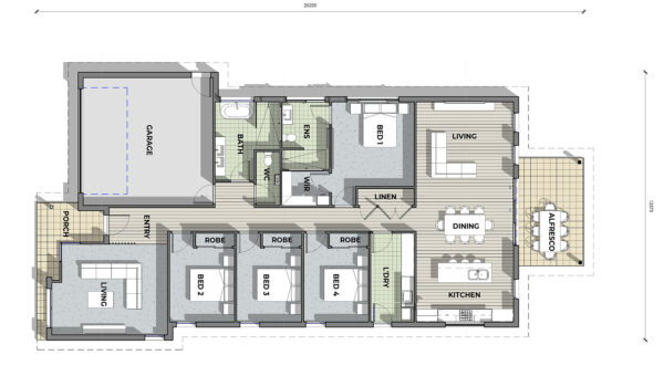 Valley Series module floor plans The Compact