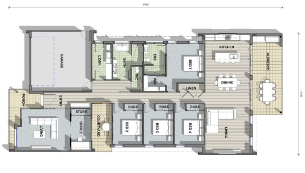 Valley Series module floor plans The Executive