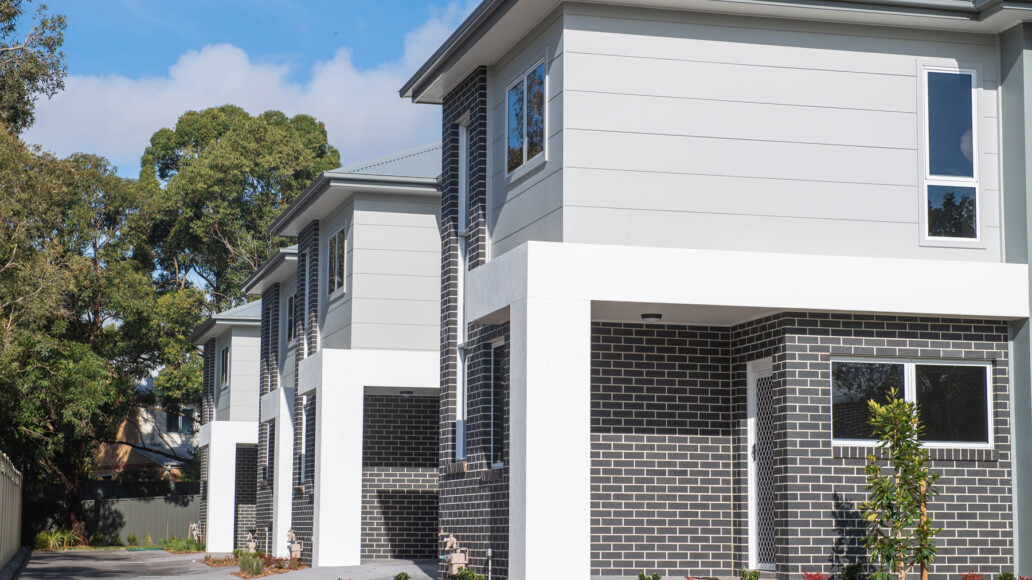 Valley Homes townhouse development Wallsend