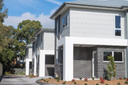 Valley Homes townhouse development Wallsend