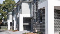 Valley Homes townhouse development Wallsend