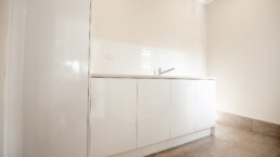 Valley Homes townhouse development builder Wallsend laundry