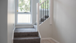 Valley Homes townhouse development builder Wallsend stairwell