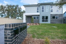 Valley Homes townhouse development builder Wallsend