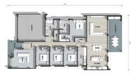 Valley Series Classic horizontal floor plan