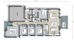 Valley Series Compact horizontal floor plan