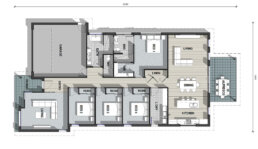 Valley Series Compact horizontal floor plan