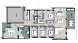 Valley Series Executive horizontal floor plan