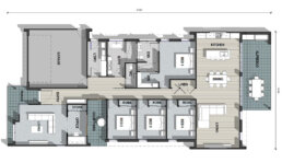 Valley Series Executive horizontal floor plan