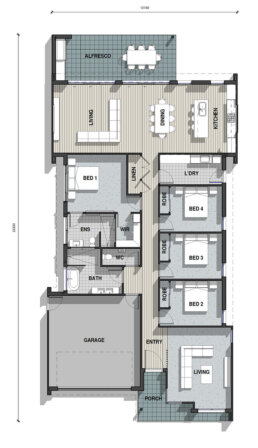Valley Series Classic floor plan