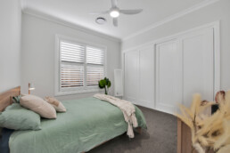 bedrrom with spacious wardrobe