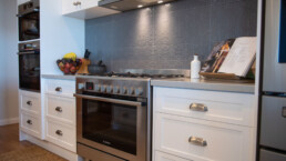 close up of oven in kitchen