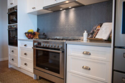 close up of oven in kitchen