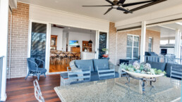 alfresco area with lounge