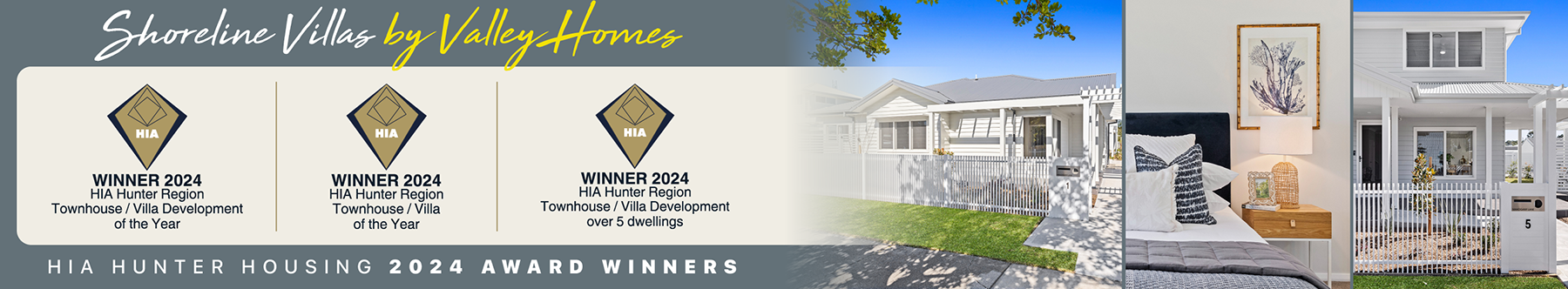 HIA Hunter Housing Award winner Shoreline Villas Valley Homes