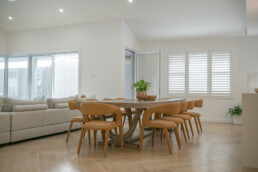 Maitland heritage build open plan living dining