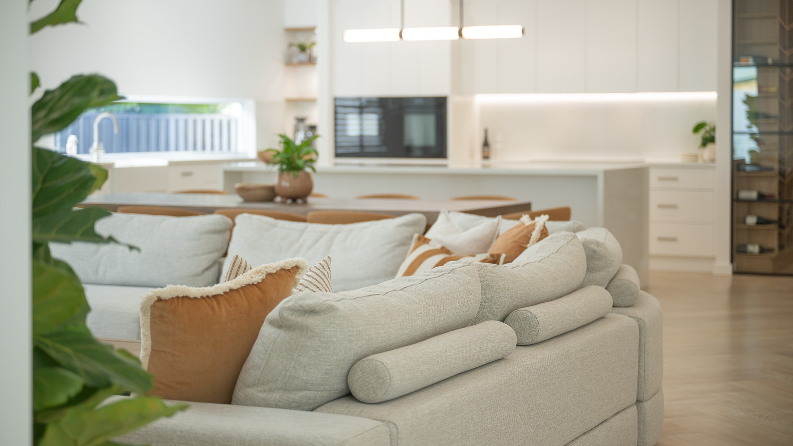 Maitland heritage build open plan living