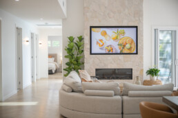 Maitland heritage build open plan living lounge