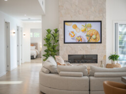 Maitland heritage build open plan living lounge