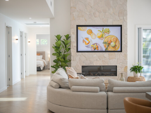 Maitland heritage build open plan living lounge