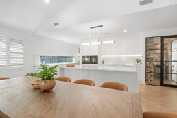 Maitland heritage build open plan kitchen dining