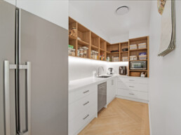 Maitland heritage build open plan kitchen Butlers pantry