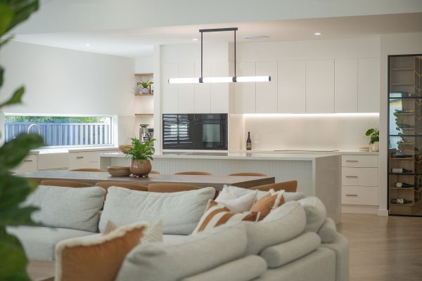 Maitland modern heritage style build Valley Homes open plan kitchen